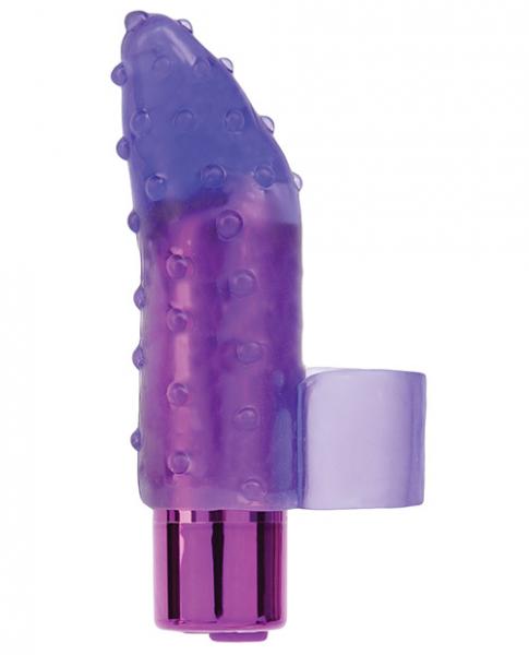 Frisky Finger Rechargeable Purple Vibrator