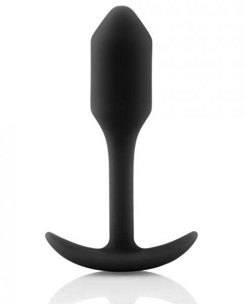 B-Vibe Snug Plug 1 1.94 ounces Weight Black - Click Image to Close