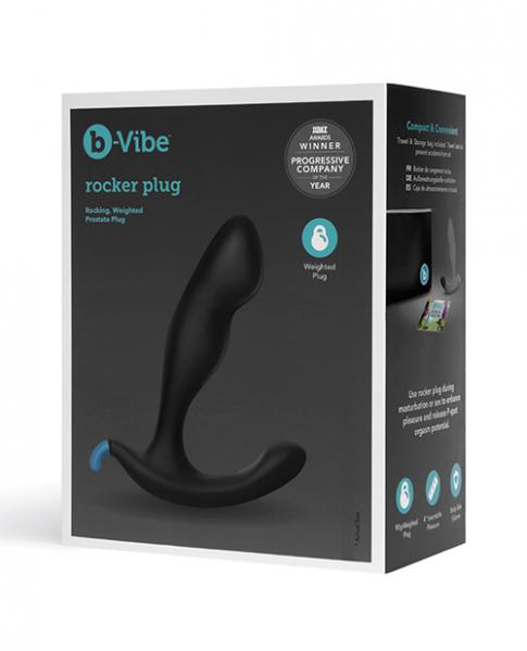 B-vibe Rocker Plug - Black