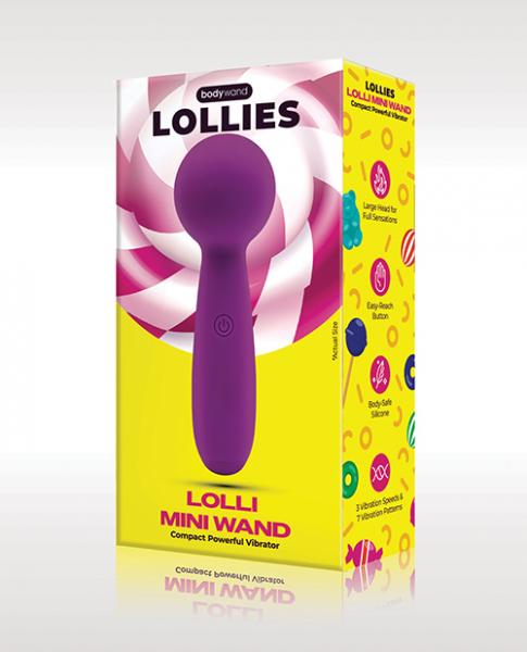 Xgen Bodywand Lolli Mini Wand Vibrator - Purple