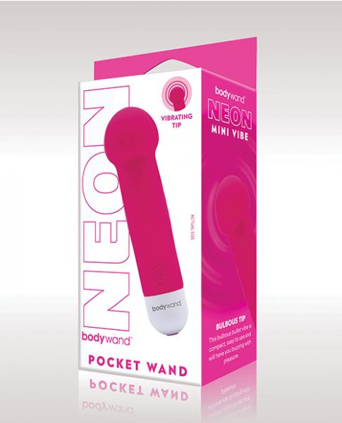 Xgen Bodywand Neon Mini Pocket Wand - Neon Pink - Click Image to Close