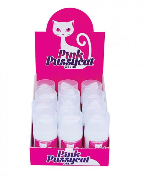 Pink Pussycat Arousal Gel - Display Of 12 - Click Image to Close