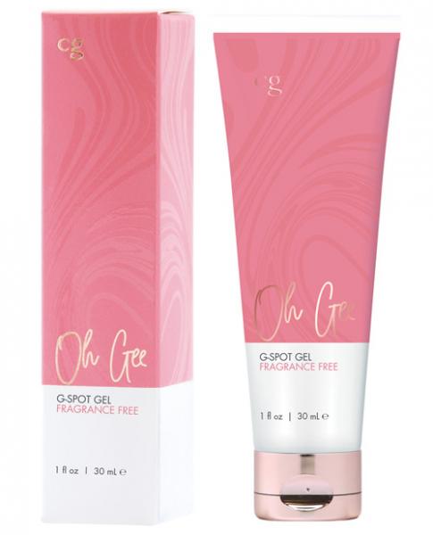 CG Oh Gee G-Spot Gel Fragrance Free 1 fluid ounce - Click Image to Close