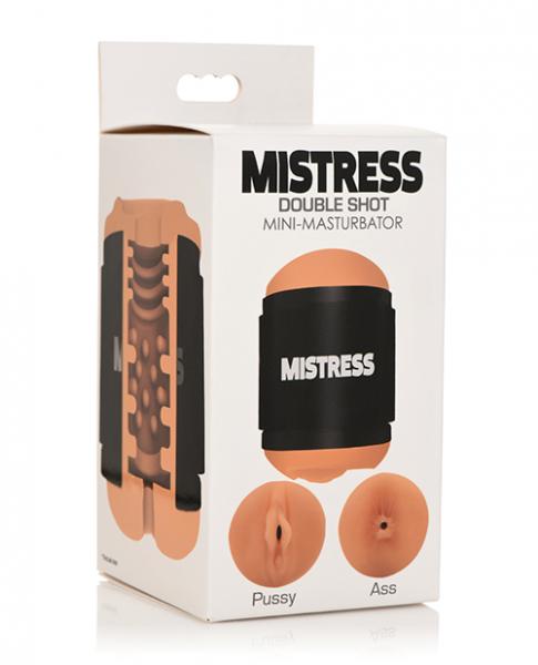 Curve Novelties Mistress Mini Double Stroker Pussy & Ass - Medium - Click Image to Close