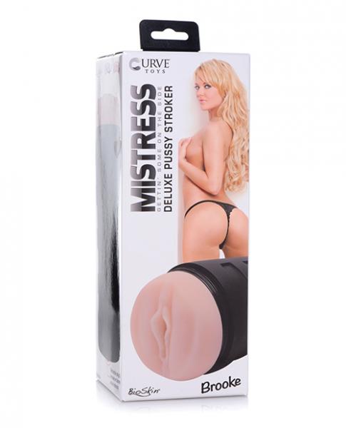 Curve Novelties Mistress Brooke Deluxe Pussy Stroker - Ivory - Click Image to Close