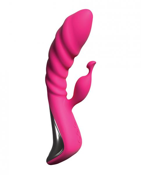 Adrien Lastic Trigger Vibrator & Clitoral Stimulator - Magenta - Click Image to Close