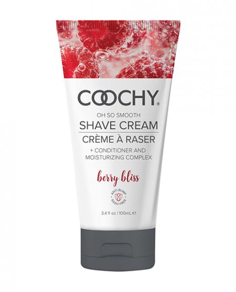 Coochy Shave Cream - 3.4 Oz Berry Bliss