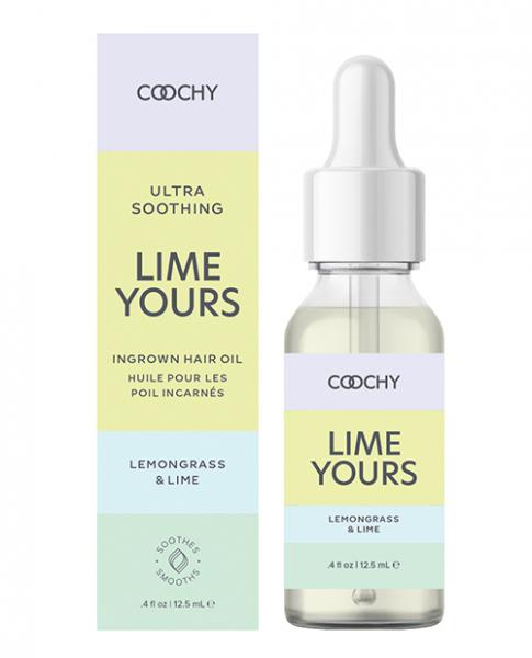 Coochy Ultra Soothing Ingrown Hair Oil - .4 Oz Lemongrass Lime