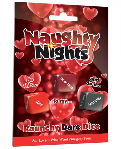 Naughty Nights Raunchy Dare Dice Game