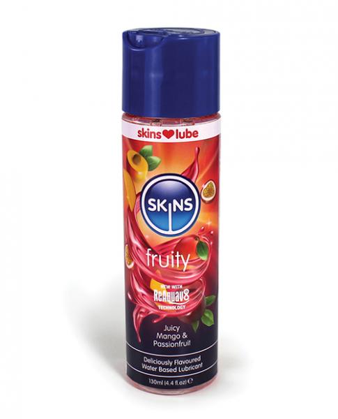 Skins Water Based Lubricant - 4.4 Oz Mango & Passion Fruit - Click Image to Close