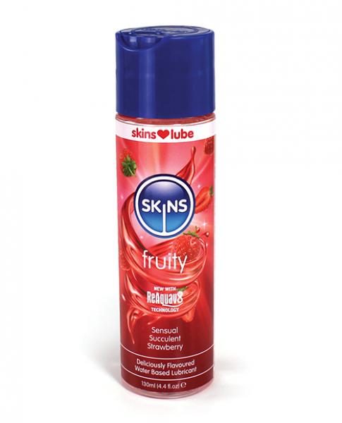 Skins Water Based Lubricant - 4.4 Oz Strawberry