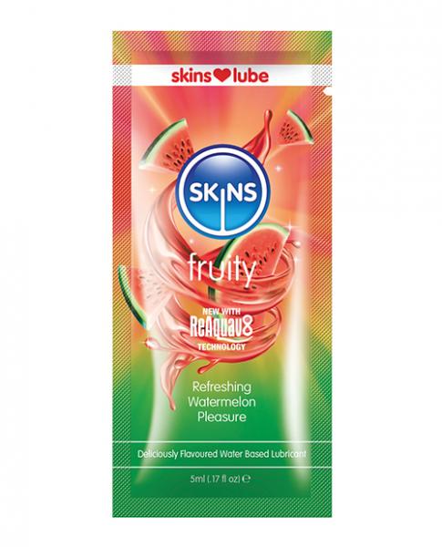 Skins Water Based Lubricant - 5 Ml Foil Watermelon