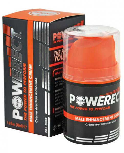 Skins Powerect Cream 1.6 fluid ounces Pump - Click Image to Close