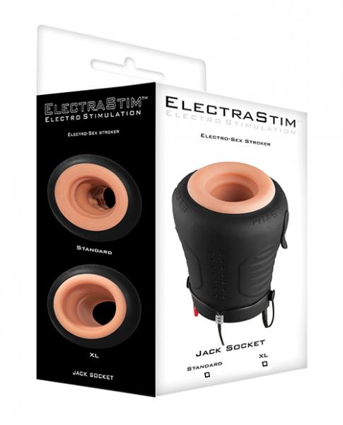 Electrastim Jack Socket E-stim Stroker - Click Image to Close