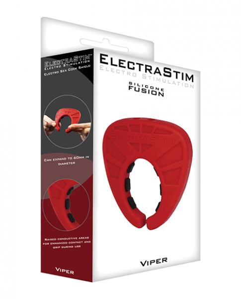 Electrastim Silicone Fusion Viper Cock Shield - Click Image to Close