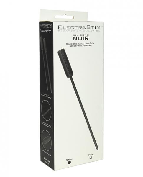 Electrastim Silicone Noir Flexible Electro Sound - 5mm - Click Image to Close