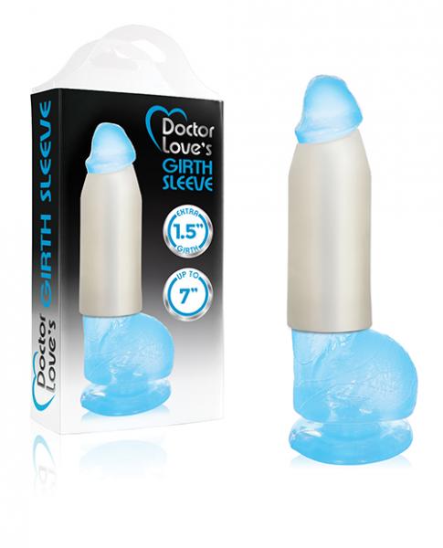 Doctor Love's 1.5" Girth Sleeve - Translucent