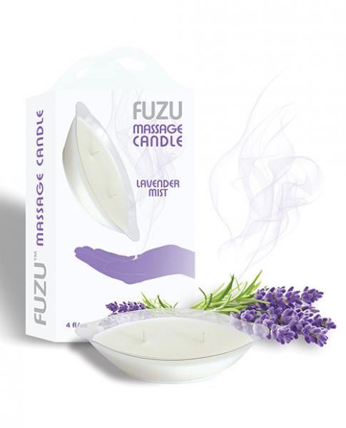 Fuzu Massage Candle - 4 Oz Lavender Mist - Click Image to Close