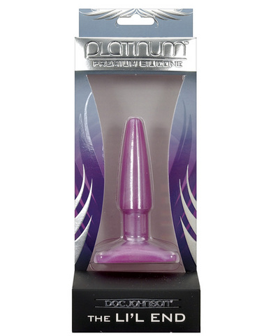 Platinum silicone the lil end - purple