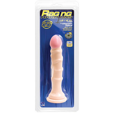 Raging Hard On Slim Line Dildo 5.5 inch