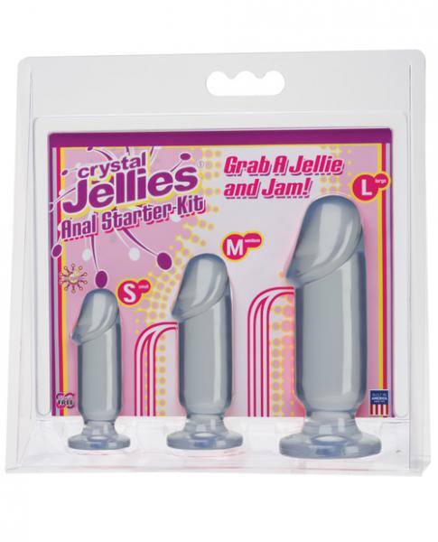 Crystal Jellies Anal Starter Kit Clear