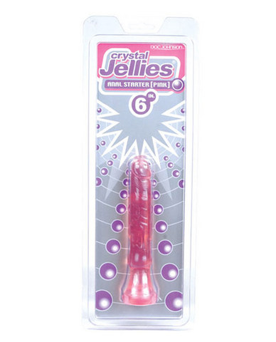 Jellie anal starter 6in, pink