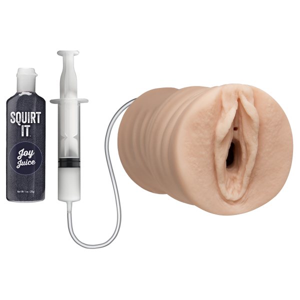 Squirt It Squirting Pussy Vanilla Beige Stroker