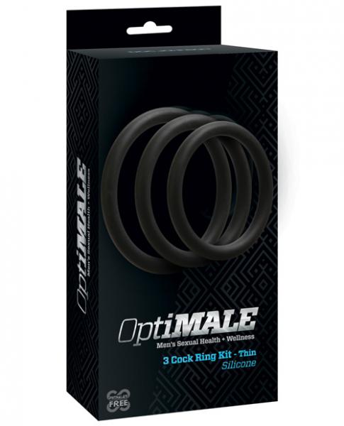 Optimale C Ring Kit Thin - Black - Click Image to Close