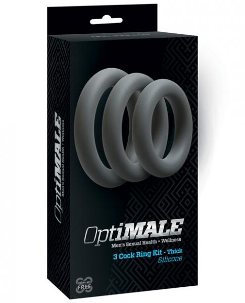 Optimale C Ring Kit Thick - Slate - Click Image to Close