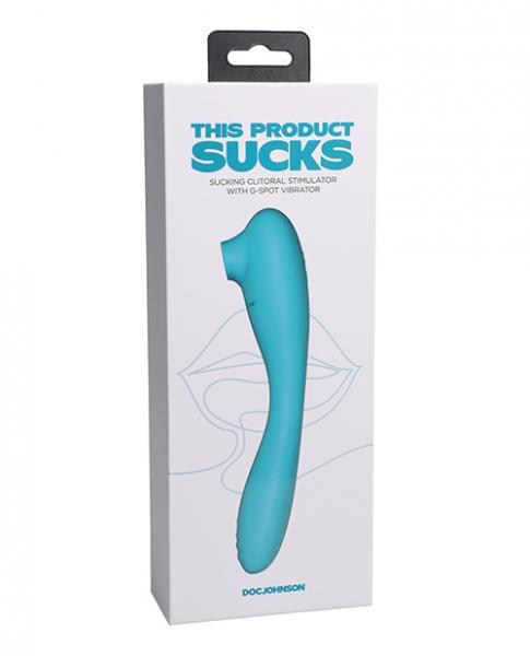 This Product Sucks Bendable Wand - Teal - Click Image to Close