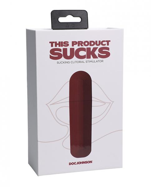 This Product Sucks Lipstick Suction Toy - Red - Click Image to Close