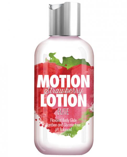 Motion Lotion Elite Strawberry 6oz - Click Image to Close