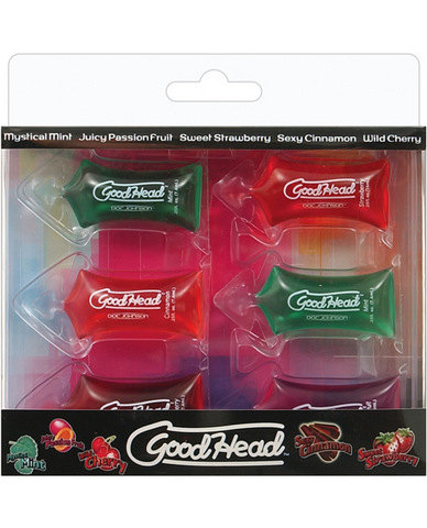 GoodHead Pillow Packs 6 Piece Assorted Flavors