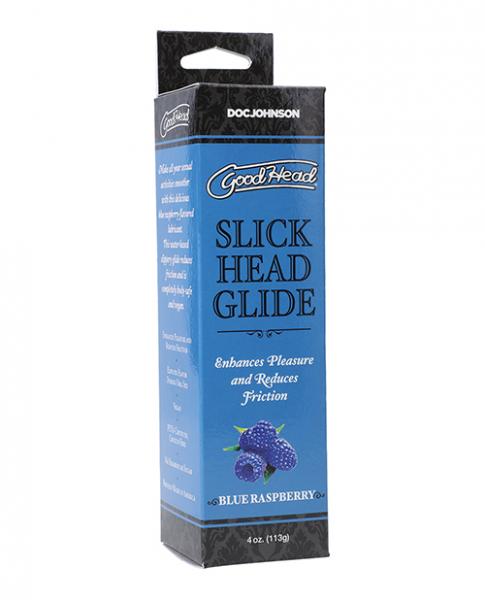 Goodhead Slick Head Glide - 4 Oz Blue Raspberry