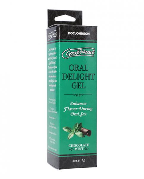 Goodhead Oral Delight Gel - 4 Oz Chocolate Mint - Click Image to Close