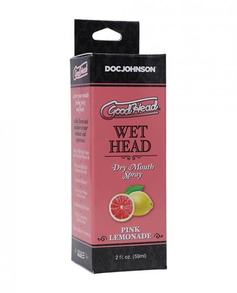 Goodhead Wet Head Dry Mouth Spray - 2 Oz Pink Lemonade - Click Image to Close