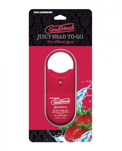 Goodhead Juicy Head Dry Mouth Spray To Go - .30 Oz Strawberry