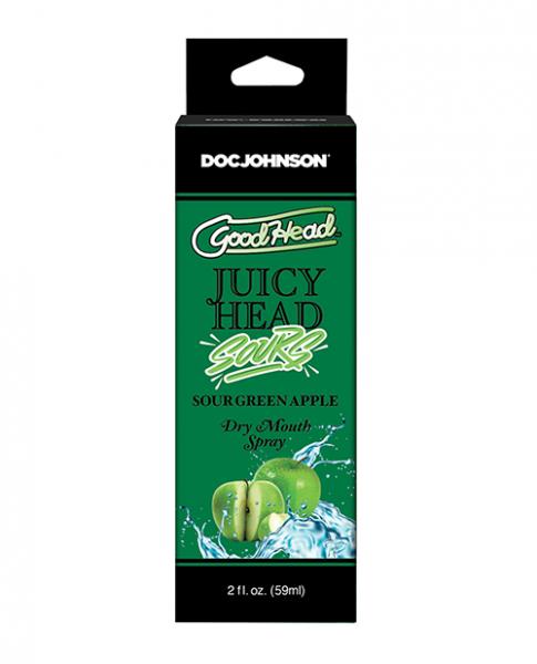 Goodhead Juicy Head Dry Mouth Spray - 2 Oz Sour Green Apple - Click Image to Close