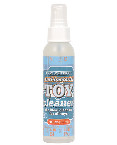 Doc johnson anti-bacterial toy cleaner - 4 oz