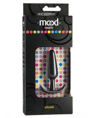 Mood naughty butt plug small - black