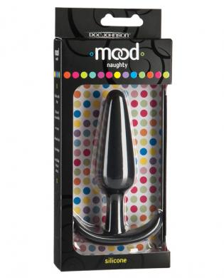 Mood naughty butt plug large - black