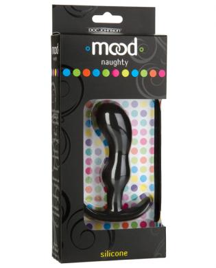 Mood Naughty 2 Butt Plug Medium - Black - Click Image to Close