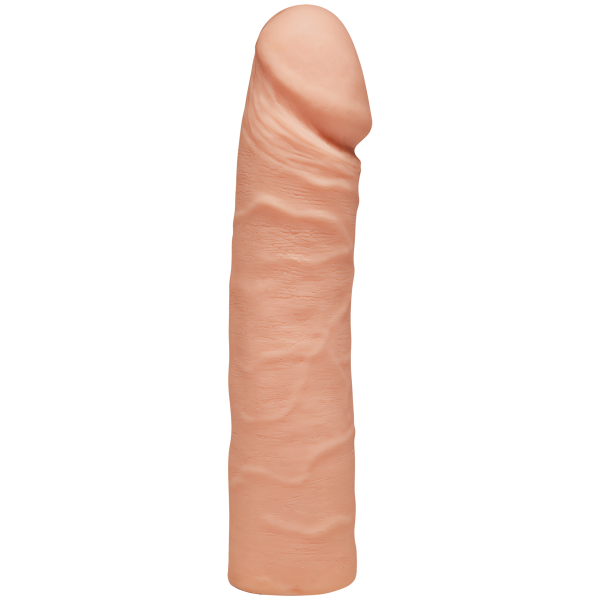 The Double D 16 inches Vanilla Ultraskyn Beige Dildo - Click Image to Close