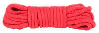 Japanese style bondage rope, red (cotton)