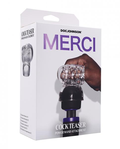 Merci Wand Cock Teaser Attachment - Clear