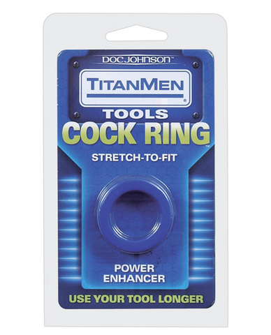 Titanmen tools cockring - blue