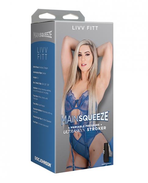 Main Squeeze Ultraskyn Pussy Stroker - Livv Fitt - Click Image to Close