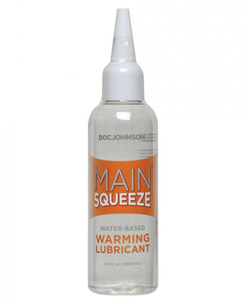 Main Squeeze Warming Water Based Lubricant 3.4oz