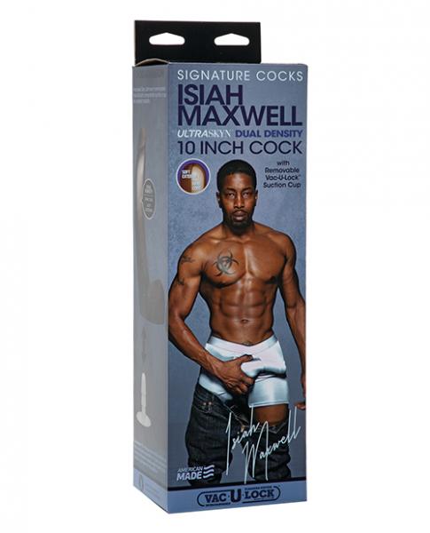 Signature Cocks Isiah Maxwell 10 inches Ultraskyn Cock - Click Image to Close