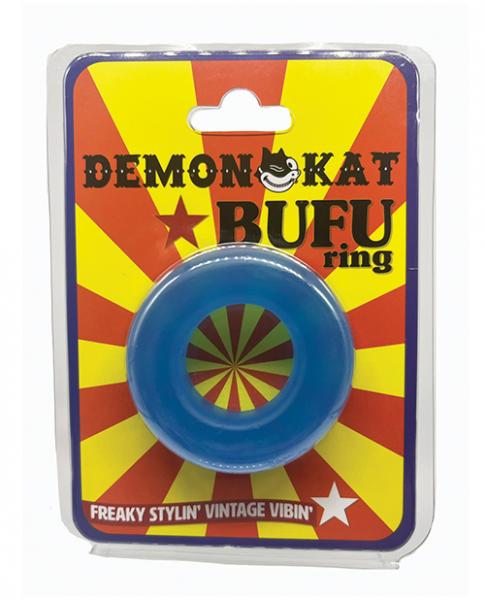 Demon Kat Bufu Ring - Blue - Click Image to Close